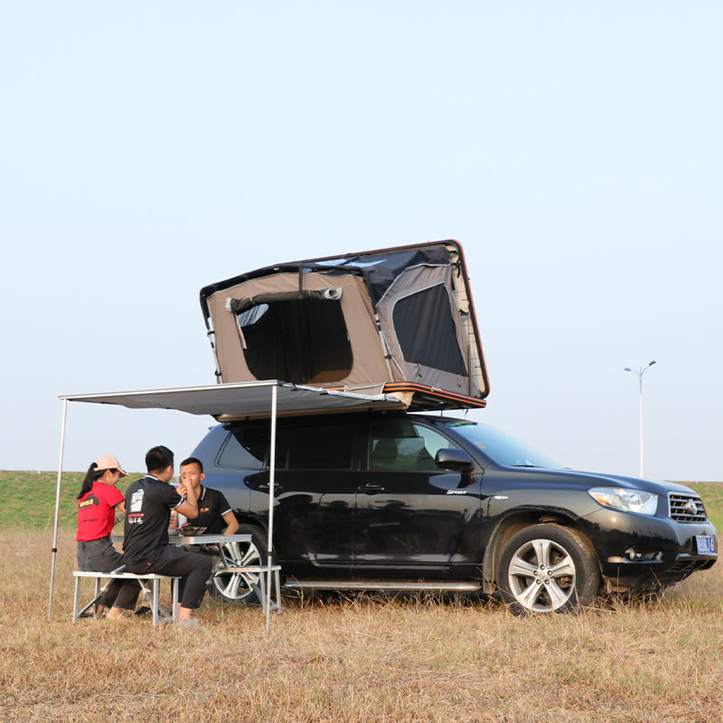 Aluminum Tent ZP02 Cheap Low Folding Roof Tent Car Roof Tent